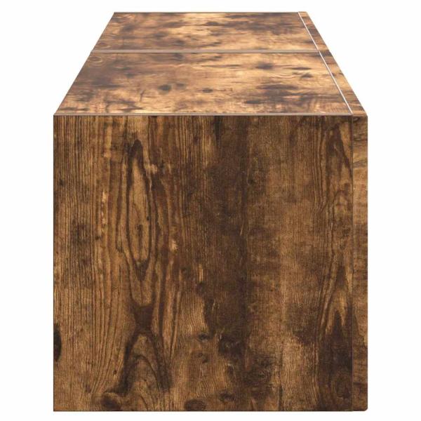 TV-Wandschrank 2 pcs Geräucherte Eiche 60 x 31 x 29,5 cm
