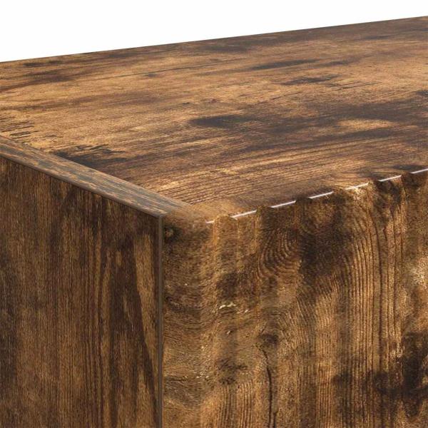 TV-Wandschrank 2 pcs Geräucherte Eiche 60 x 31 x 29,5 cm