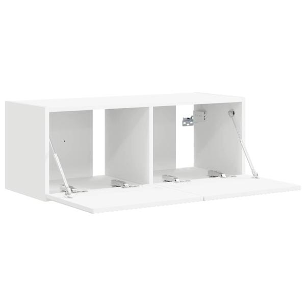 TV-Wandschrank Weiß 60 x 31 x 29,5 cm Holzwerkstoff