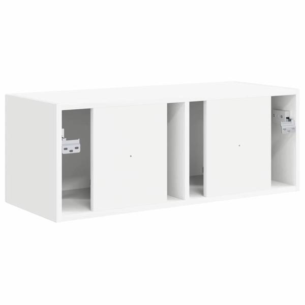 TV-Wandschrank Weiß 60 x 31 x 29,5 cm Holzwerkstoff