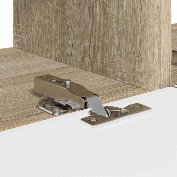 TV-Wandschrank 2 pcs Sonoma 60 x 31 x 29,5 cm Holzwerkstoff