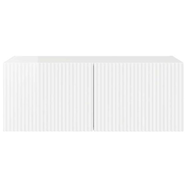 TV-Wandschrank Glänzend Weiß 60 x 31 x 29,5 cm Holzwerkstoff