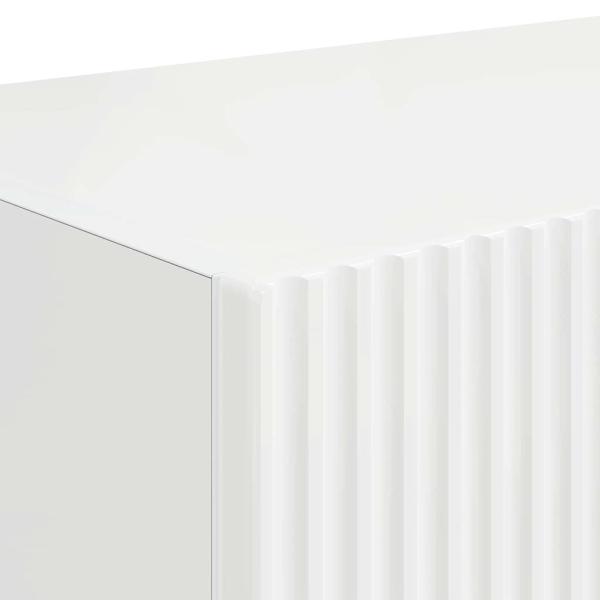 TV-Wandschrank Glänzend Weiß 60 x 31 x 29,5 cm Holzwerkstoff