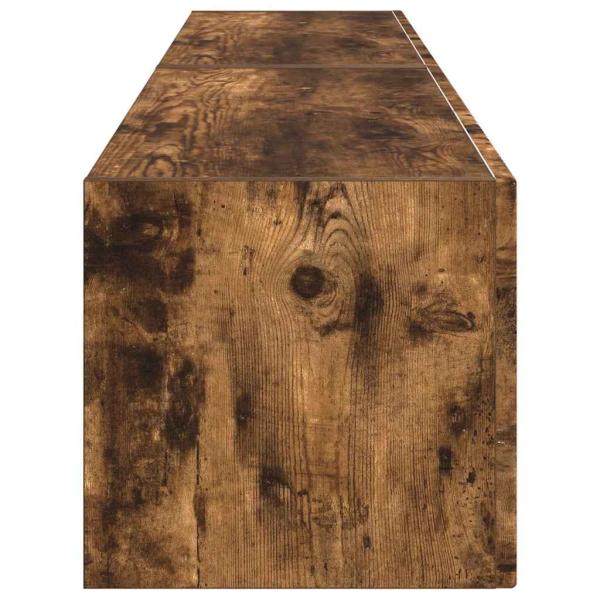 TV-Wandschrank 2 pcs Geräucherte Eiche 60 x 31 x 29,5 cm