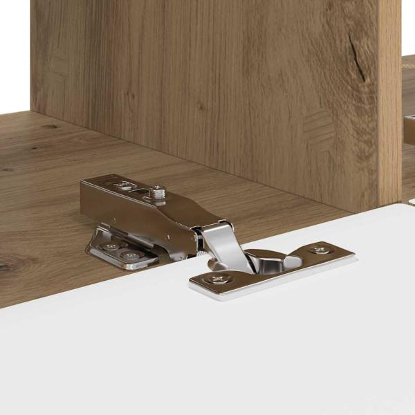 TV-Wandschrank 2 pcs Kunsthandwerk Eiche 60 x 31 x 29,5 cm