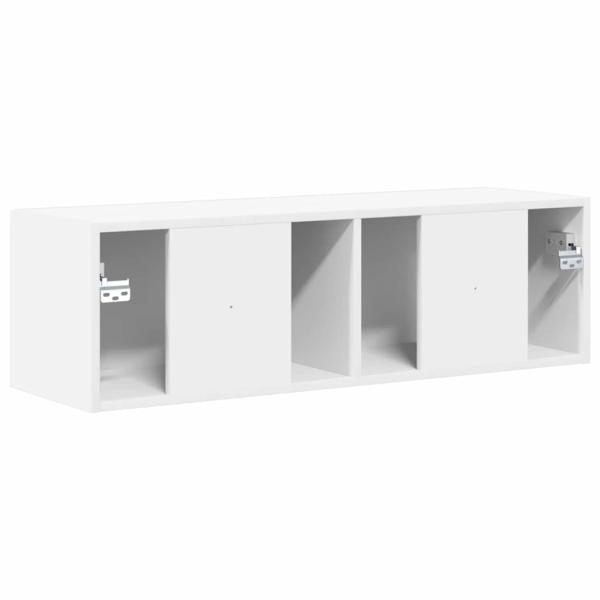 TV-Wandschrank Weiß 60 x 31 x 29,5 cm Holzwerkstoff