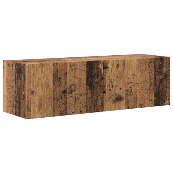 TV-Wandschrank 2 pcs Altholz 60 x 31 x 29,5 cm Holzwerkstoff