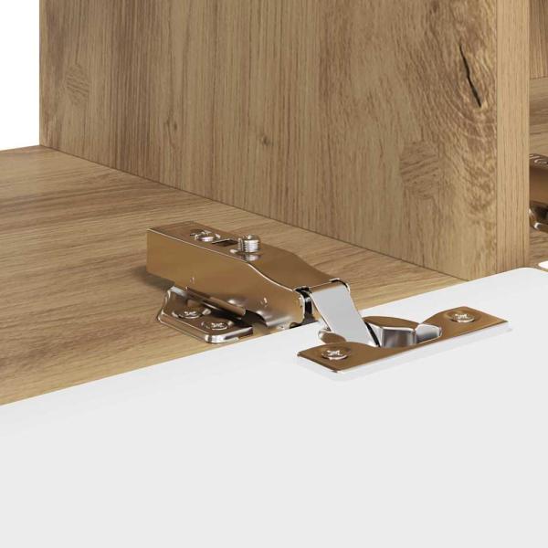 TV-Wandschrank 2 pcs Kunsthandwerk Eiche 60 x 31 x 29,5 cm