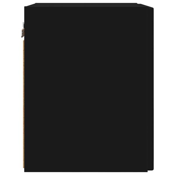 TV-Wandschrank Schwarz 30 x 31 x 40 cm Holzwerkstoff