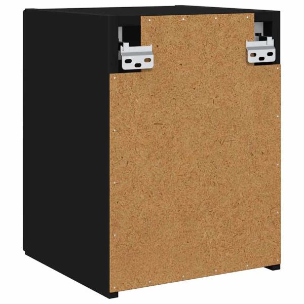 TV-Wandschrank Schwarz 30 x 31 x 40 cm Holzwerkstoff