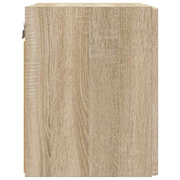 ARDEBO.de - TV-Wandschrank Sonoma 30 x 31 x 40 cm Holzwerkstoff