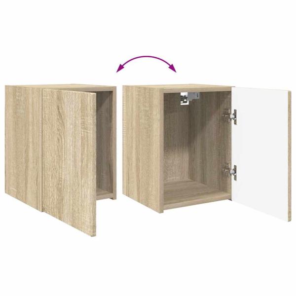 TV-Wandschrank Sonoma 30 x 31 x 40 cm Holzwerkstoff