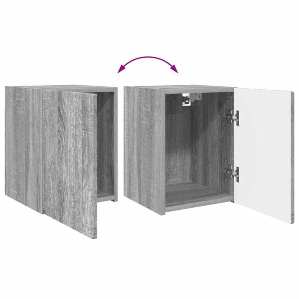 TV-Wandschrank Graues Sonoma 30 x 31 x 40 cm Holzwerkstoff