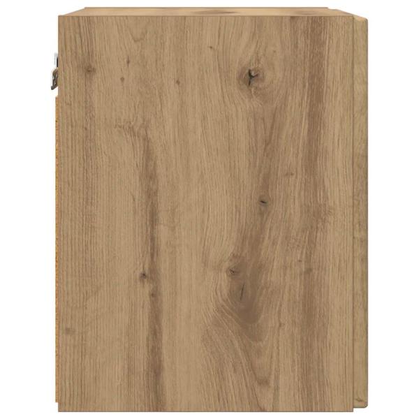 TV-Wandschrank Wandmontiert Kunsthandwerk Eiche 30 x 31 x 40 cm