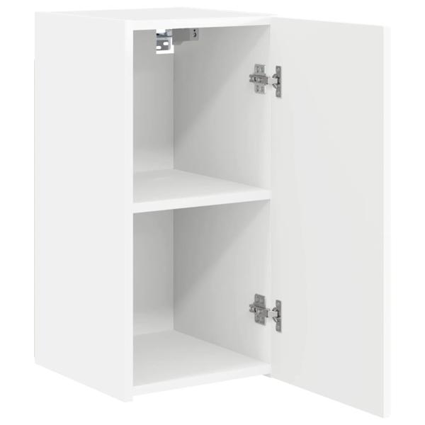TV-Wandschrank 30 x 31 x 60 cm Weiß Holzwerkstoff