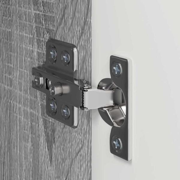 TV-Wandschrank Wandmontiert 2 pcs Graues Sonoma 30 x 31 x 60 cm