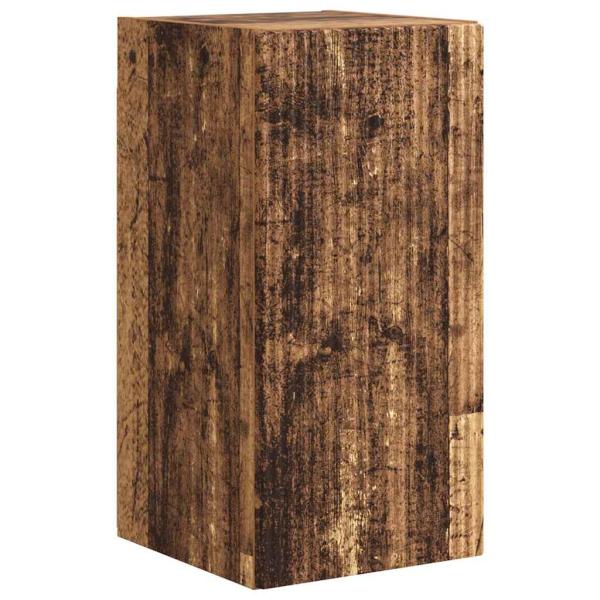 TV-Wandschrank 2 stk. Altholz Holzwerkstoff