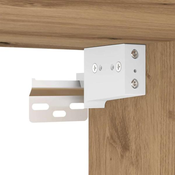 TV-Wandschrank Wandmontiert Kunsthandwerk Eiche 30 x 31 x 60 cm
