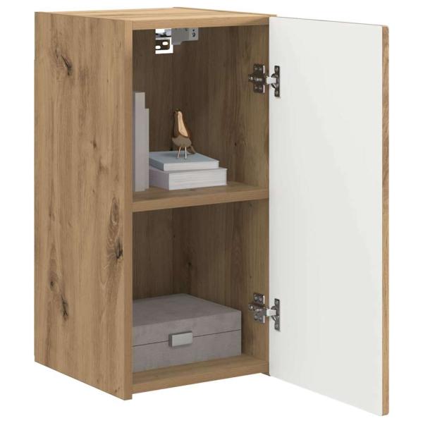 TV-Wandschrank 2 pcs Kunsthandwerk Eiche 30 x 31 x 60 cm