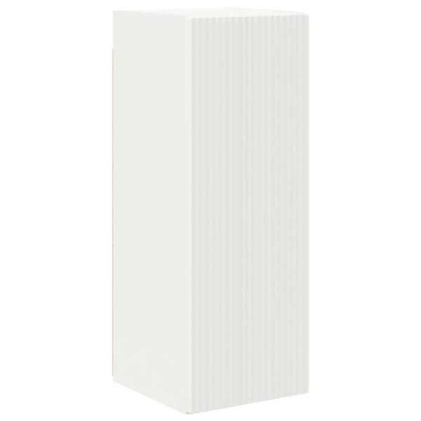 TV-Wandschrank Wandmontiert Weiß 30 x 31 x 80 cm Holzwerkstoff