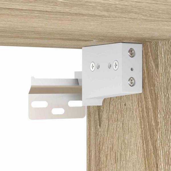 TV-Wandschrank Sonoma 30 x 31 x 80 cm Holzwerkstoff