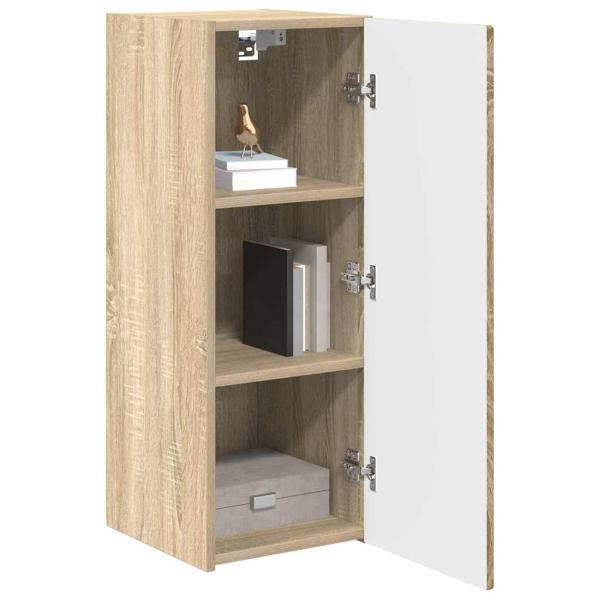 TV-Wandschrank 2 pcs Sonoma 30 x 31 x 80 cm Holzwerkstoff