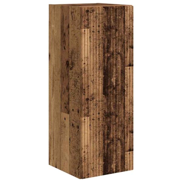 TV-Wandschrank 2 stk. Altholz Holzwerkstoff
