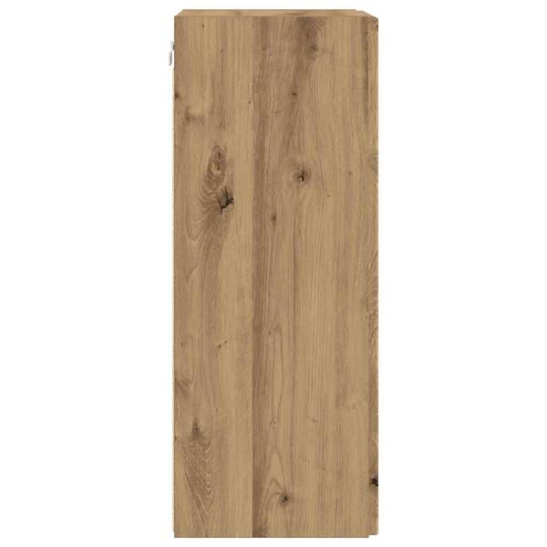 TV-Wandschrank Wandmontiert Kunsthandwerk Eiche 30 x 31 x 80 cm