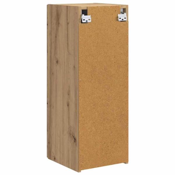 TV-Wandschrank Wandmontiert Kunsthandwerk Eiche 30 x 31 x 80 cm