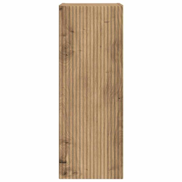 TV-Wandschrank 2 pcs Kunsthandwerk Eiche 30 x 31 x 80 cm