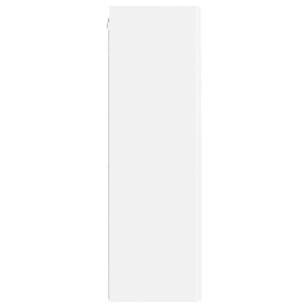 ARDEBO.de - TV-Wandschrank Wandmontiert Weiß 30 x 31 x 100 cm Holzwerkstoff