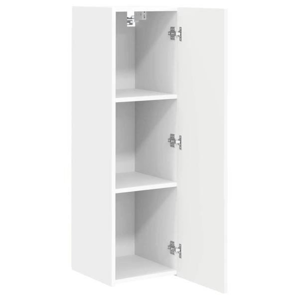 TV-Wandschrank 30 x 31 x 100 cm Weiß Holzwerkstoff
