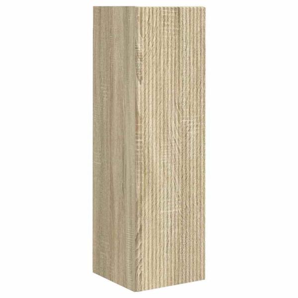 TV-Wandschrank 2 stk. Sonoma Holzwerkstoff