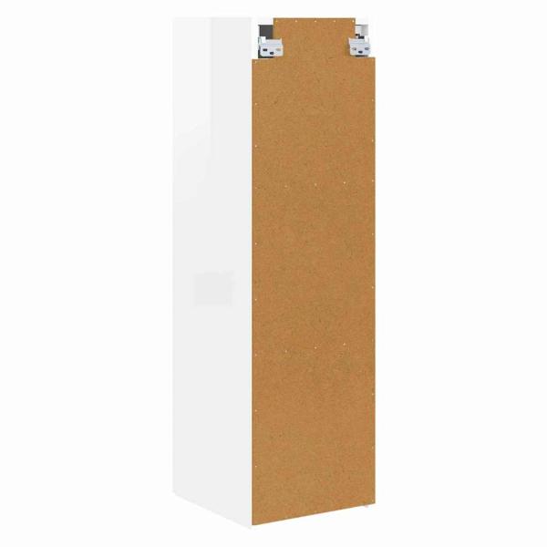 TV-Wandschrank Glänzend Weiß 30 x 31 x 100 cm Holzwerkstoff