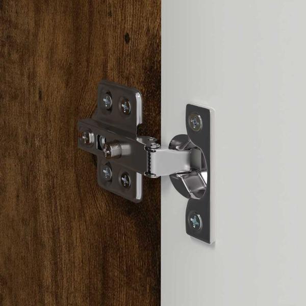 ARDEBO.de - TV-Wandschrank Geräucherte Eiche 30 x 31 x 100 cm Holzwerkstoff