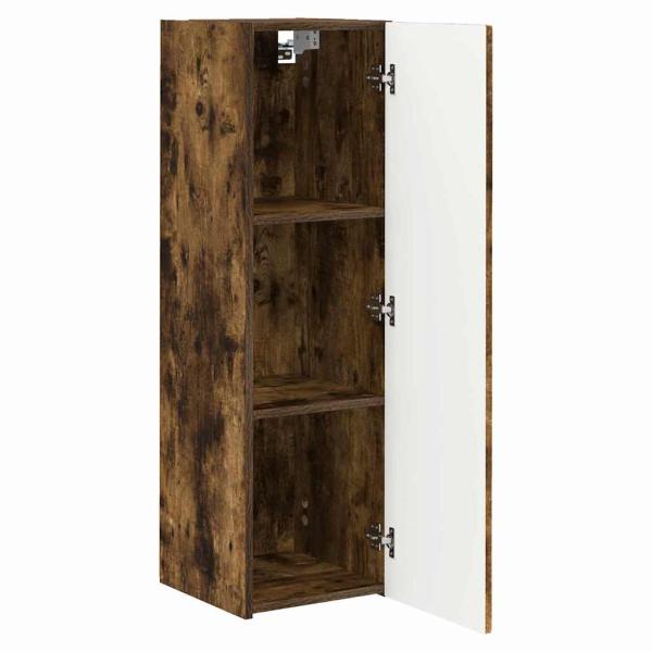 TV-Wandschrank Geräucherte Eiche 30 x 31 x 100 cm Holzwerkstoff