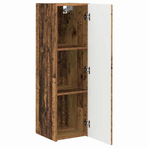 TV-Wandschrank 30 x 31 x 100 cm Altholz Holzwerkstoff