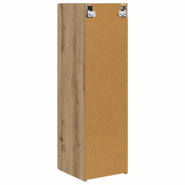 TV-Wandschrank 2 pcs Kunsthandwerk Eiche 30 x 31 x 100 cm