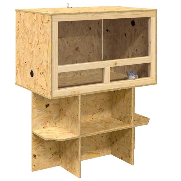 Terrarium Braun 80 x 50 x 100 cm OSB