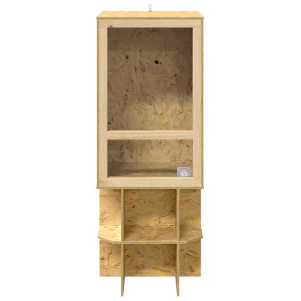 Terrarium Braun 50 x 50 x 130 cm OSB