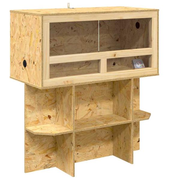 Terrarium Braun 80 x 40 x 90 cm OSB