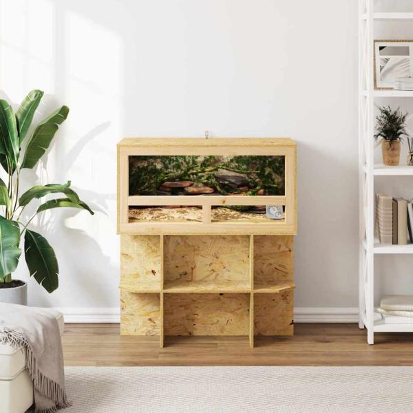 Terrarium Braun 80 x 40 x 90 cm OSB