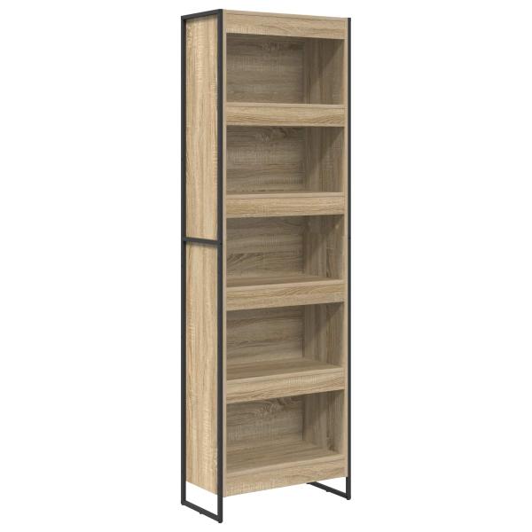 Bücherregal 2 pcs Sonoma 80 x 30 x 155 cm Holzwerkstoff