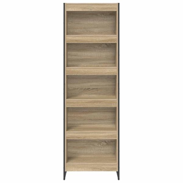 Bücherregal 2 pcs Sonoma 80 x 30 x 155 cm Holzwerkstoff