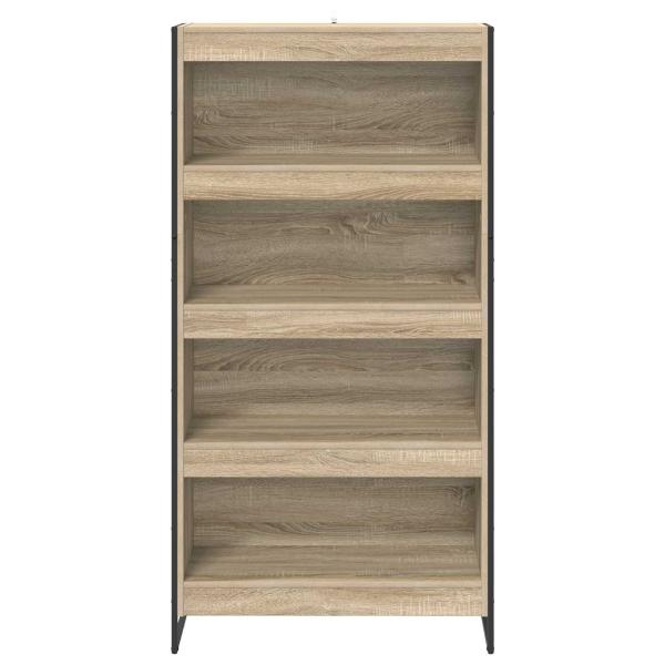 Bücherregal 2 pcs Sonoma 80 x 30 x 155 cm Holzwerkstoff