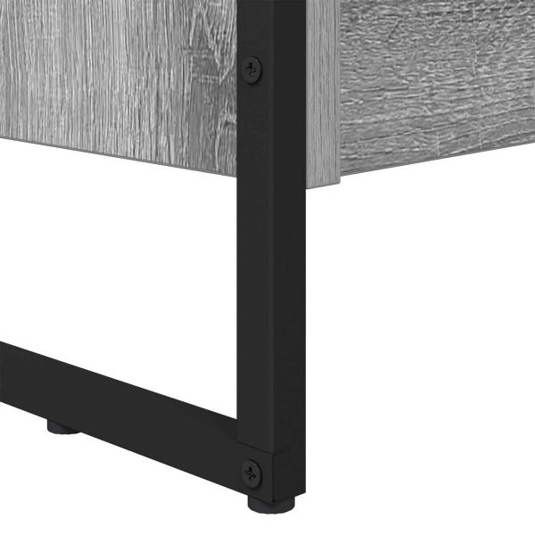 Bücherregal 2 pcs Graues Sonoma 80 x 30 x 155 cm Holzwerkstoff