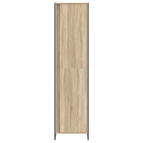 Warderobe mit Tür 2 pcs Sonoma 50 x 50 x 200 cm Holzwerkstoff