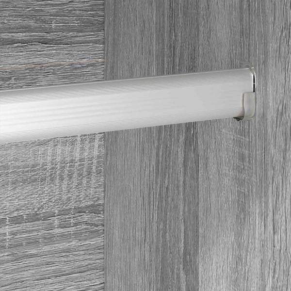 Warderobe 2 pcs Graues Sonoma 50 x 50 x 200 cm Holzwerkstoff