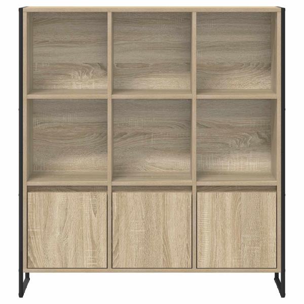 Bücherregal 2 pcs Sonoma 99,5 x 30 x 108,5 cm Holzwerkstoff