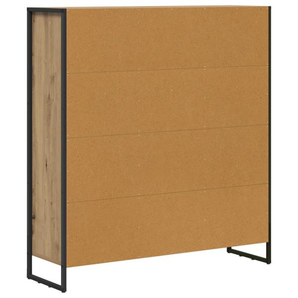 Bücherregal 2 pcs Kunsthandwerk Eiche 99,5 x 30 x 108,5 cm